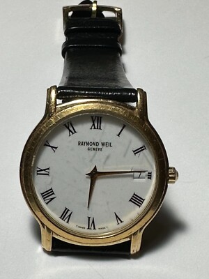 RAYMOND WEIL MEN S 34mm QUARTZ WRISTWATCH SWISS MADE