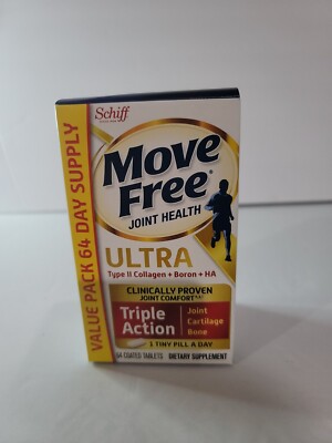 Schiff Move Free Joint Health Ultra Triple Action - 64 Tablets Exp: 06/2023