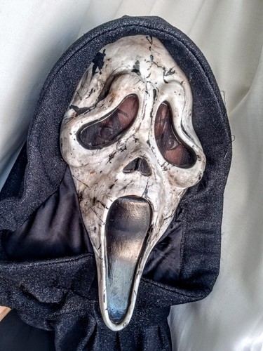 Scream 6 Custom Weathered Mask Aged Decayed Ghost Face