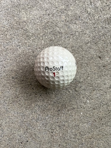 Vintage Jack Daniels Old No. 7 Logo Golf Ball, 2-Sided Promotional Logo,ProStaff