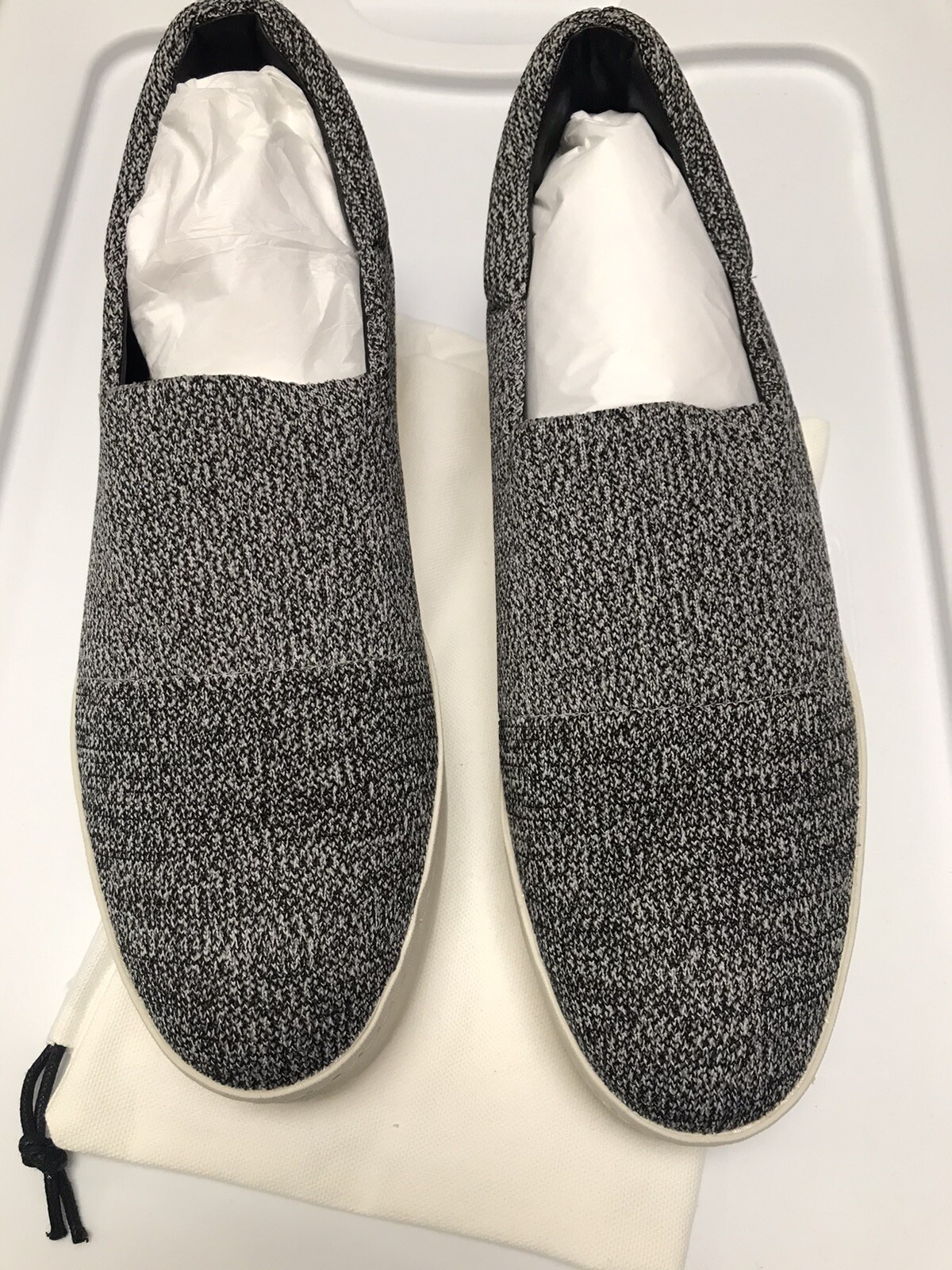 Vince WALSH Grey Knit Platform Sneakers 10M&nbsp; $225 Retail Value - NIB F5015F1022