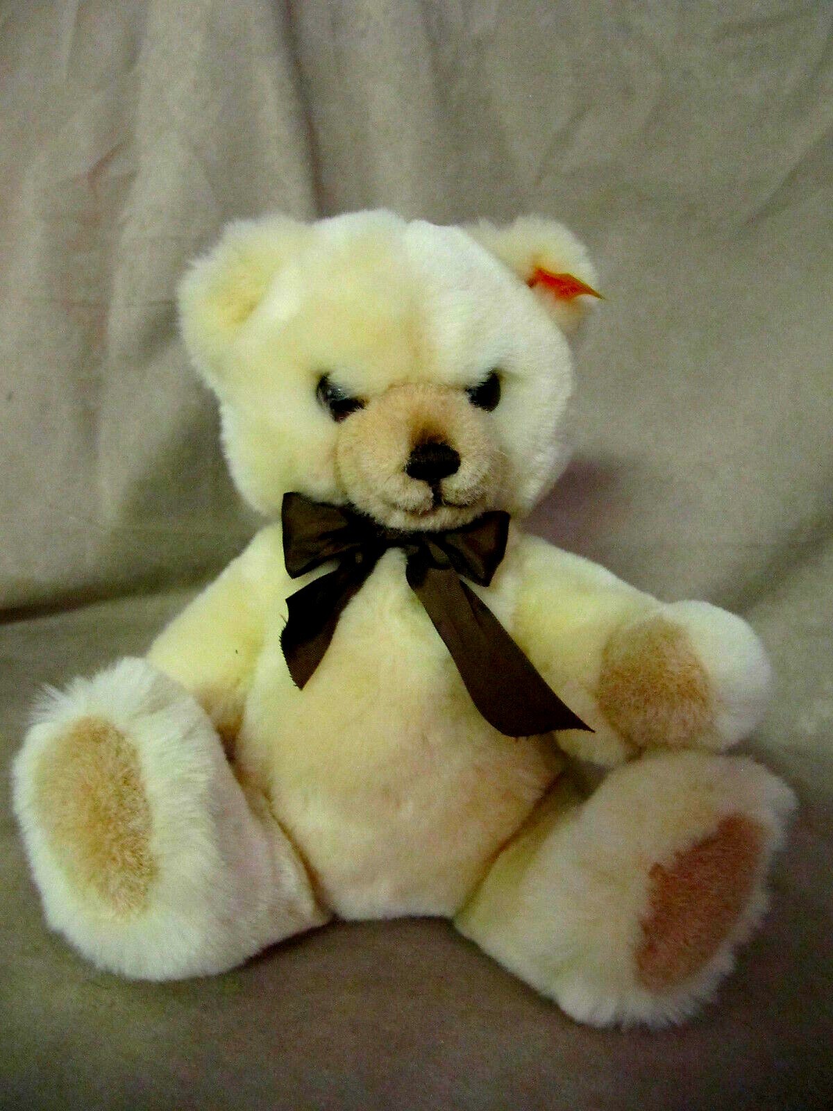 STEIFF PETSEY TEDDY BEAR #012457 28 CM. IN EXCELLENT