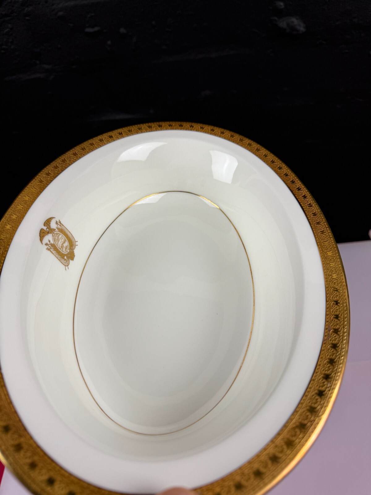 Royal Worcester Ambassador Oval Open Vegetable Serving Dish 10.5" x 2.25"