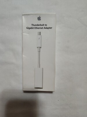 Apple Thunderbolt to Gigabit Ethernet Adapter New in Box