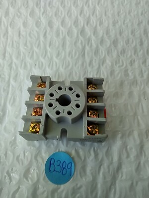 SQUARE D 8501NR51 8 PIN RELAY SOCKET 600/300V