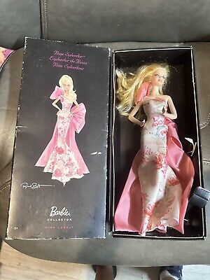 Barbie Rose Splendor Collector Doll Pink Label #T4349 Avon Mattel New In Box