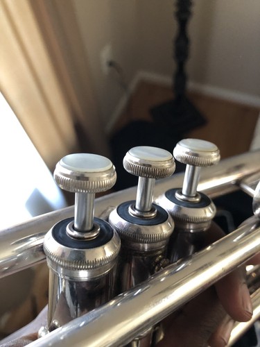 Bach Stradivarius Model 37 Silver Plated B-flat Trumpet (STILL WORKS PERFECTLY)
