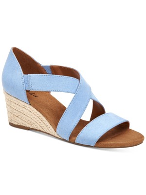 

- COMPANY Женские голубые эспадрильи на танкетке Zaddie, 8,5 м, Light blue, 10009126000
