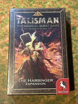 Talisman: The Harbinger Expansion New Sealed The Magical Quest Game Board