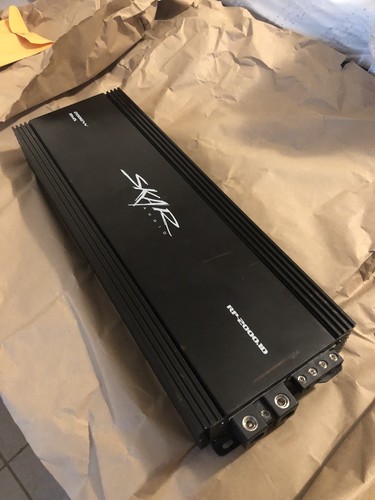 REFURBISHED SKAR AUDIO RP-2000.1D 2800 WATT MAX POWER CLASS REFURBISHED SKAR AUDIO RP-2000.1D 2800 WATT MAX POWER CLASS