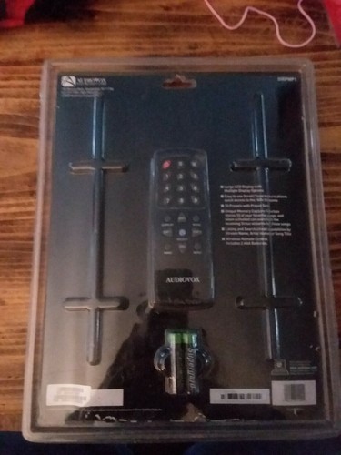 Sirius Audiovox Shuttle PNP1 Satellite Radio Receiver w Remote nib