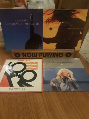 SIMPLY RED JOB LOT Montreux Something Got Me Started Thrill Holding Back X6 7''
