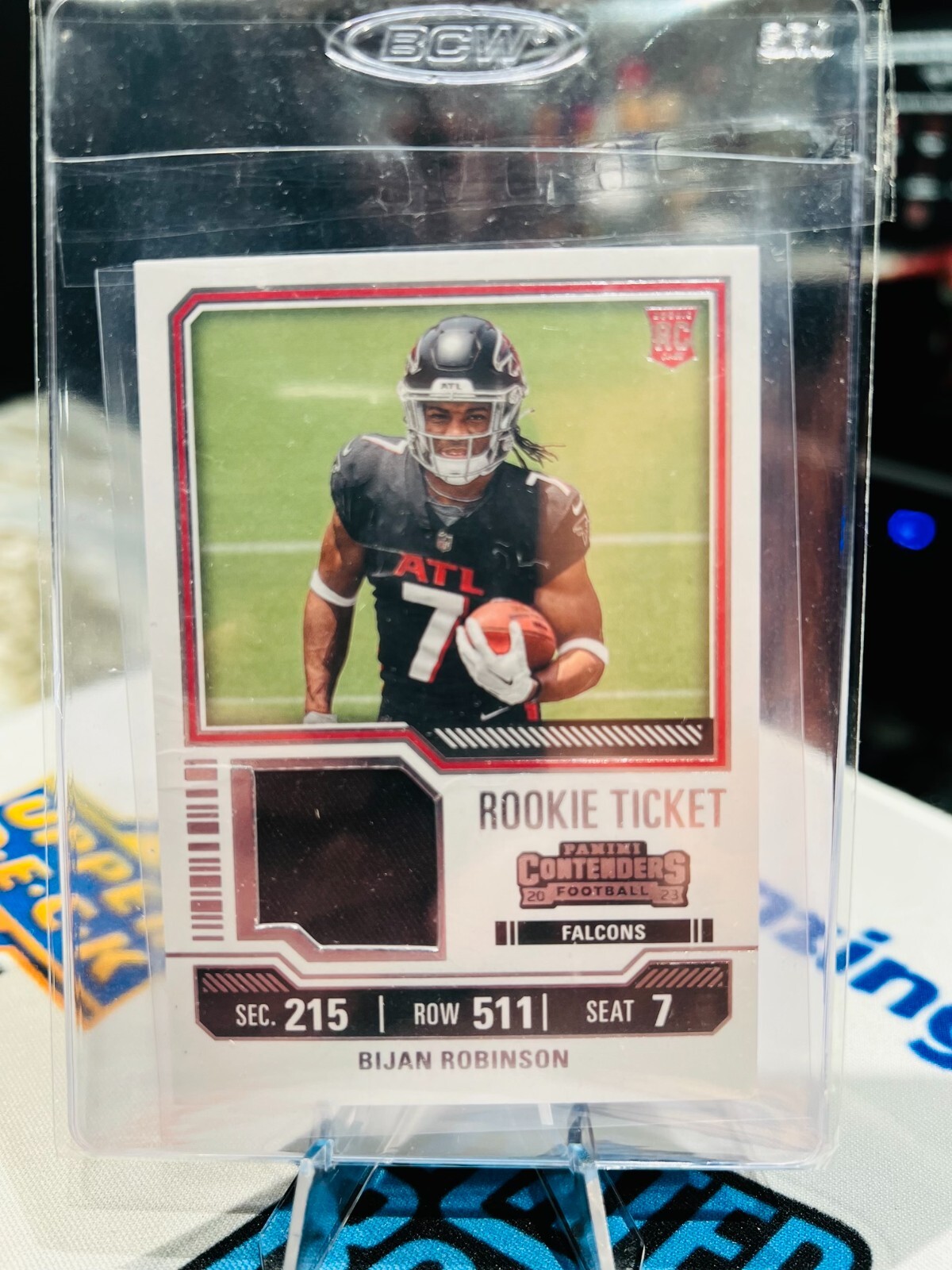 2023 Panini Contenders - Rookie Ticket Swatches #TS4 Bijan