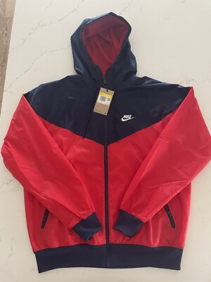 Nike Sportswear Windrunner Hooded Jacket DA0001-657 Mens Size Small