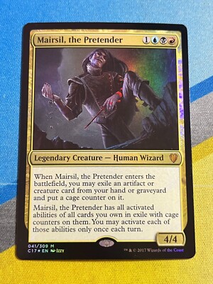 Magic the Gathering MTG Commander 2017 MAIRSIL, THE PRETENDER Foil