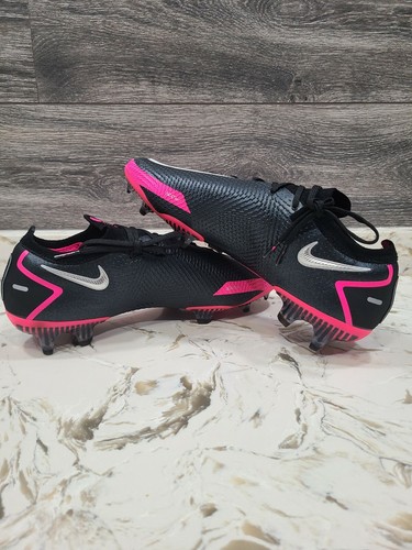 Nike Soccer Phantom GT Elite FG ACC Black Pink Soccer Cleats Size 9.5  CK8439006 | EBG