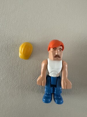 Fisher Price Construx Construction Worker Figure