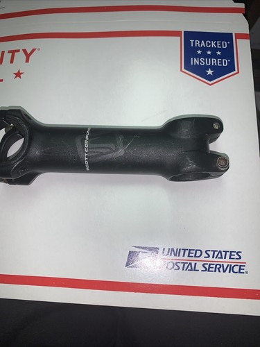 Scott 1 1/8 in  Threadless  Stem 130 mm 31.8 mm  Clamp Black MTB Road Bike Used
