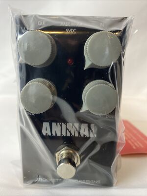 Used J Rockett Animal Overdrive Guitar Effects Pedal Plexi