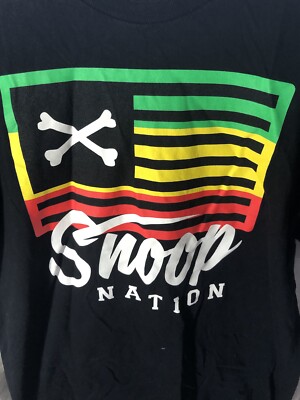 NEFF x Snoop Dogg Mens Shirt Large Free Ship