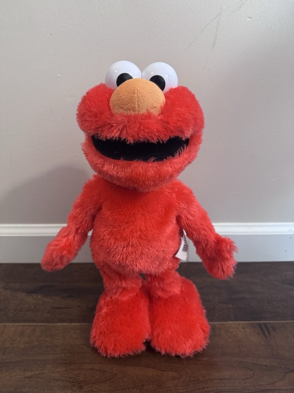 Sesame Street Elmo Slide Singing and Dancing 14" Plush Toy