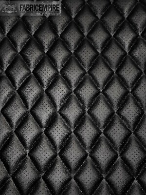 Quilted Vinyl Perforated Semi Smooth Grain Diamond 2''x3'' With 3/8'' Foam Backing