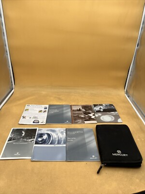 2006 MERCURY MOUNTAINEER QUICK REFERENCE GUIDE WITH SUPPLEMENTS AND STORAGE CASE