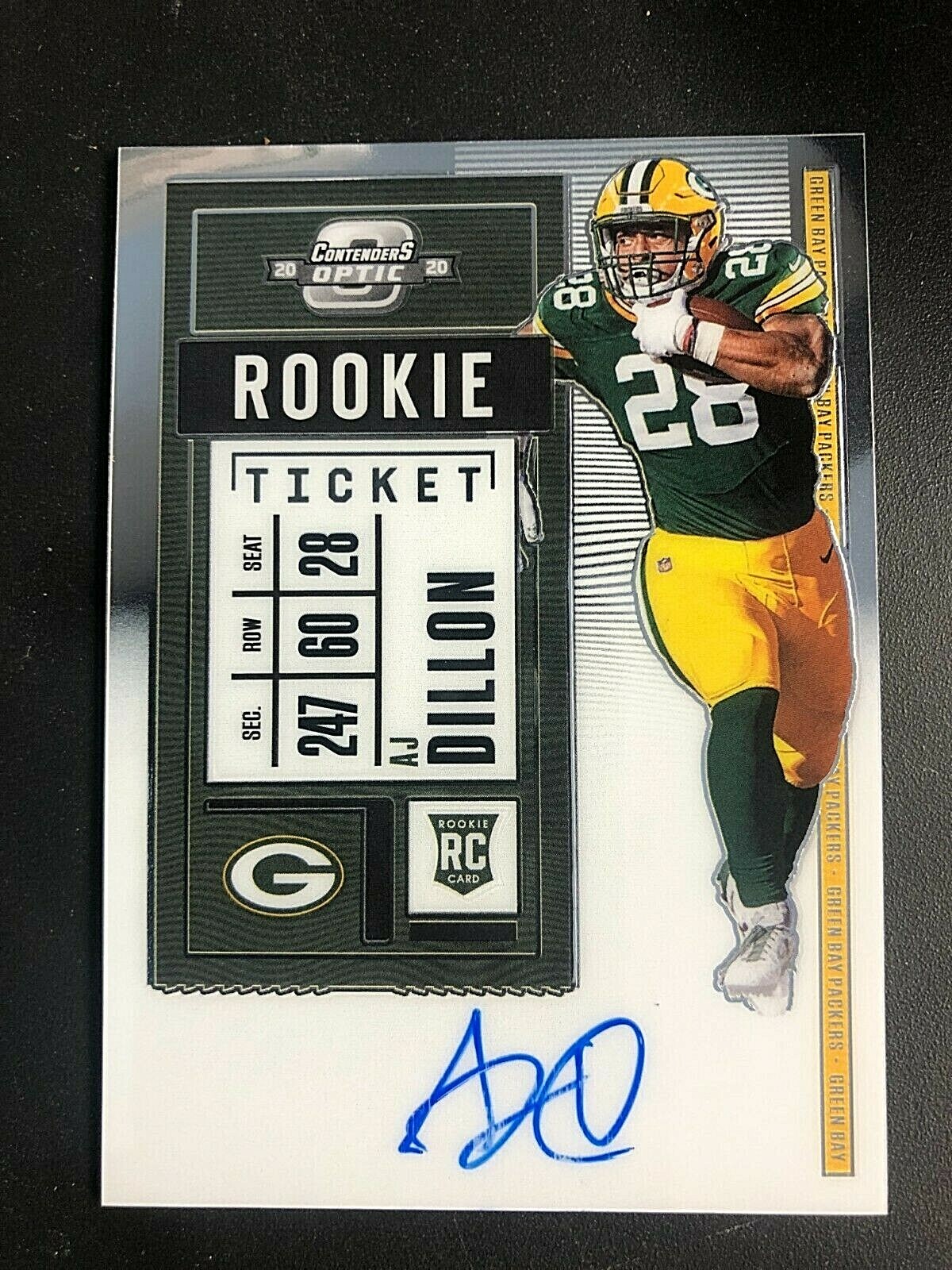 PANINI NFLカード GOLD STANDARD AJ DILLON GREEN BAY PACKERS 47/49 #264 送料無料 中古 IT1 PANINI NFLカード GOLD STANDARD AJ DILLON GREEN BAY PACKERS