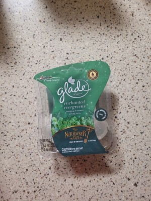 Glade Plugins Oil Refill  Enchanted Evergreens Fir Balsam Holly Berry, HTF 