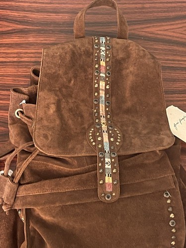 Free People Brown Sadona Backpack