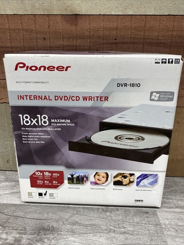 Pioneer DVD - 1810 Internal DVD/CD Writer 18X18 Maximum