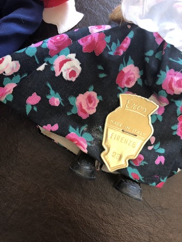 Vintage Made in Italy Eros Florence Girl And Boy Doll Figurines