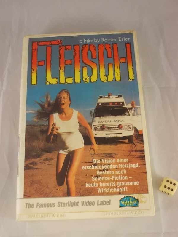 Fleisch (1979) Vhs Film M. Jutta Speidel Starlight Video Kultfilm GroÃBox