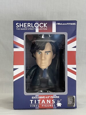 Titans 4.5'' Exclusive Sherlock Benedict Cumberbatch Vinyl Figure NEW
