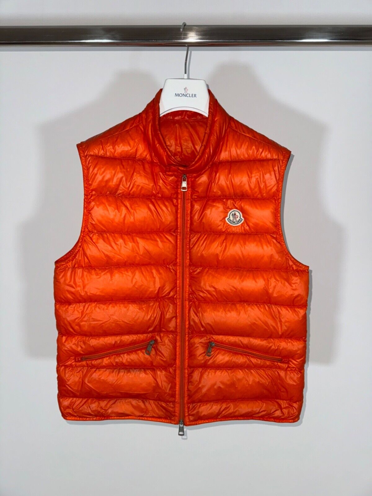 Moncler gilet Gui vest size 1 orange | eBay Moncler gilet Gui vest size 1 orange | eBay