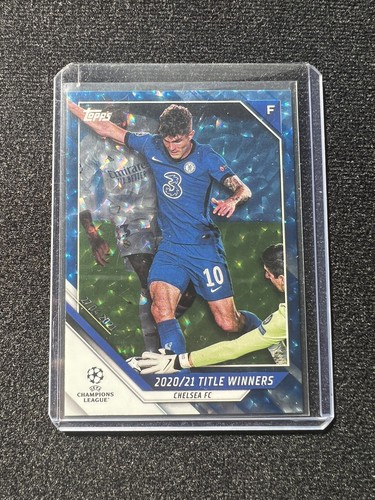 CHELSEA Title Winners 2021-22 Topps UEFA Collection CHRISTIAN
