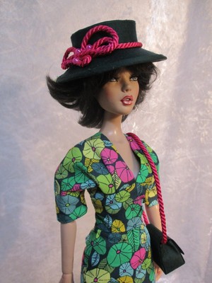 Deja Vu wearing Lilly Pads an outfit by Peggy Feltrope doll not included.