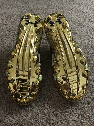 Notre Dame Irish Football Under Armour Team Issued 2016 Cleats New Size 14 ND