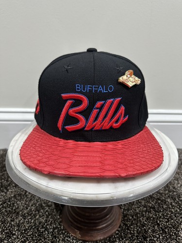 Just Don x Mitchell & Ness NFL Buffalo Bills Black/Red Hat