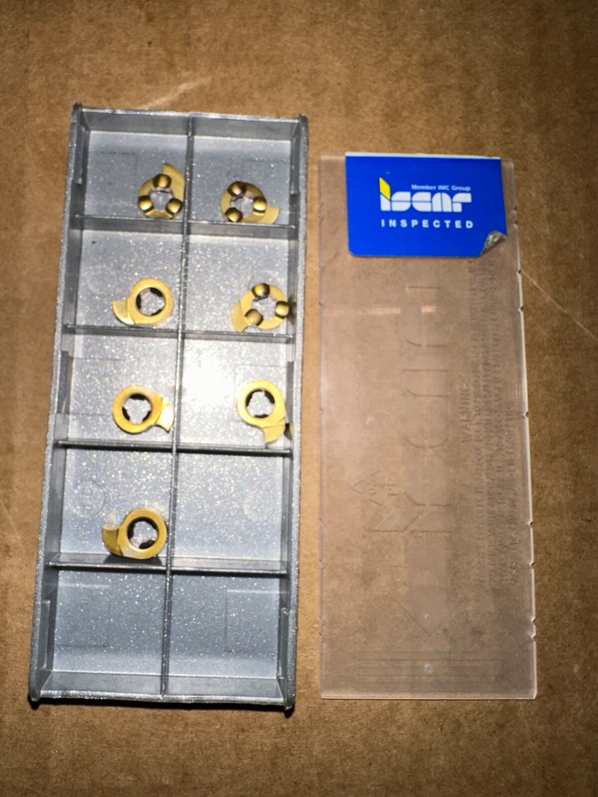 ISCAR CARBIDE INSERTS QTY 7 GIQL 11-3.00-0.20 IC528