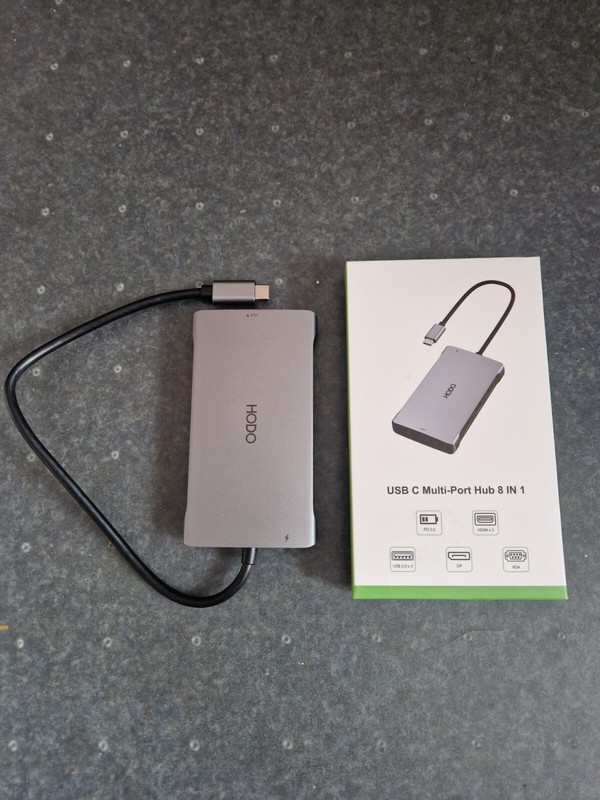 Hodo Docking Station Usb C Multi Port Hub 8 In 1