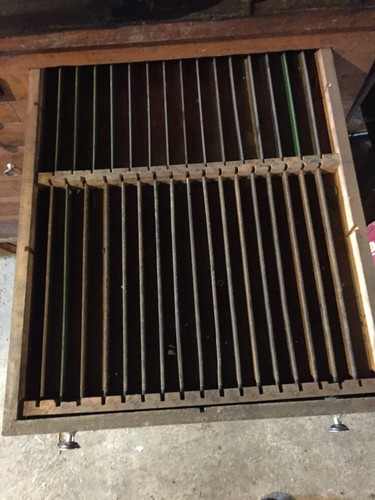 RARE! Magnificent Antique Mission Oak 28 Drawer Machinist Tool Cabinet