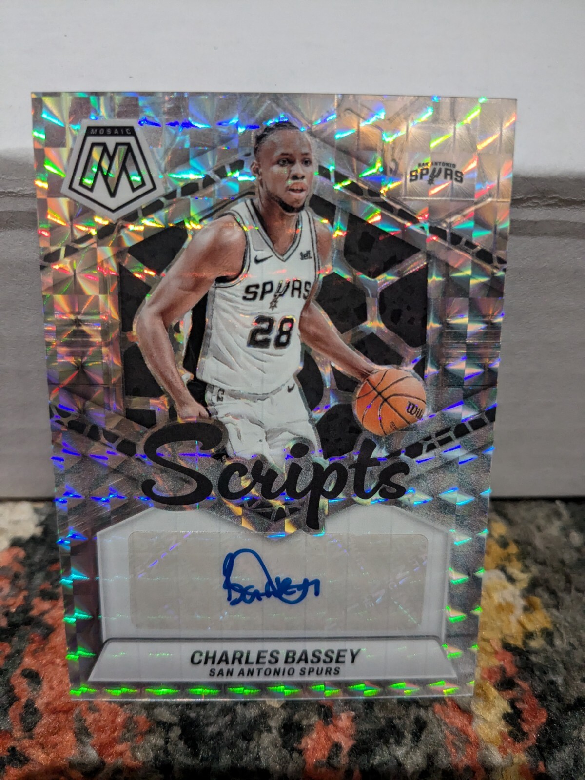 2024-25 ZACH EDEY PANINI HOOPS SPECKLE ROOKIE RC #239 | eBay