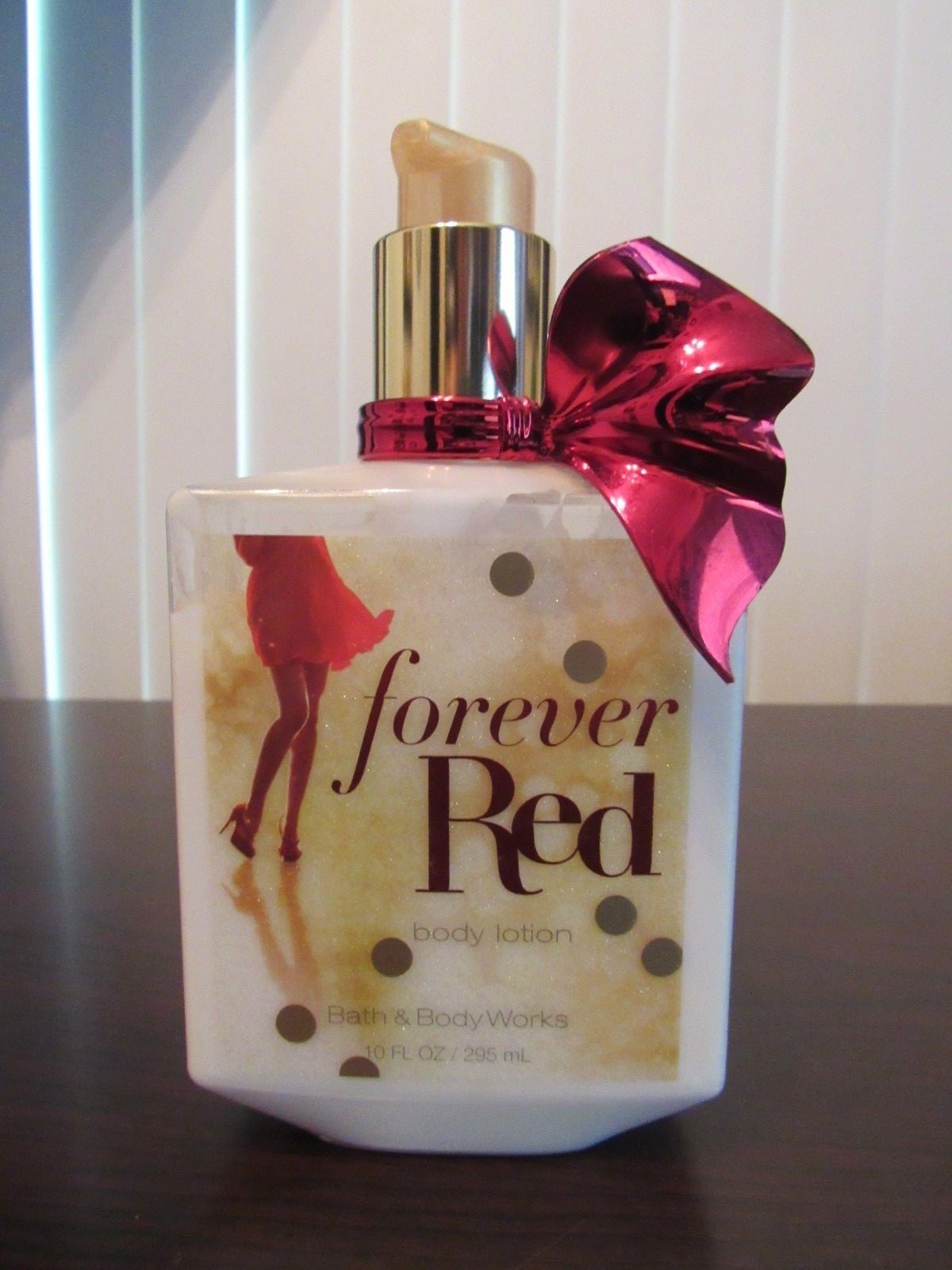 Bath And Body Works Forever Red Body Lotion 10 oz. Pump Bottle