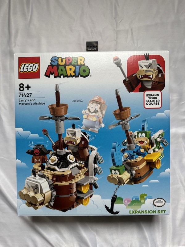 LEGO 71427 Super Mario Larry und Mortons Luftgaleeren - Erweiterungsset