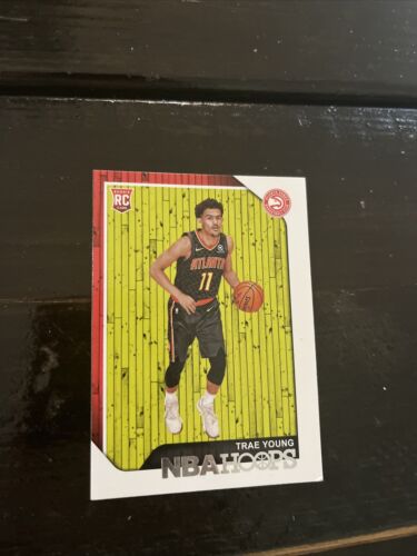 trae young rookie card. rookie card picture