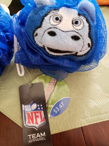Nfl Indianapolis Colts Bath Loofah Sponge, Goodie Bag Party Favor Stocking...