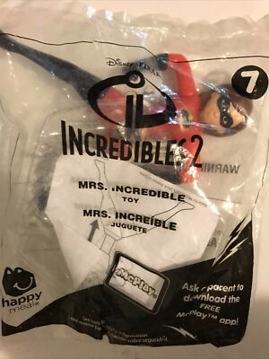 McDonald's Happy Meal Toy - The Incredibles 2 MRS. INCREDIBLE #7 (2018)