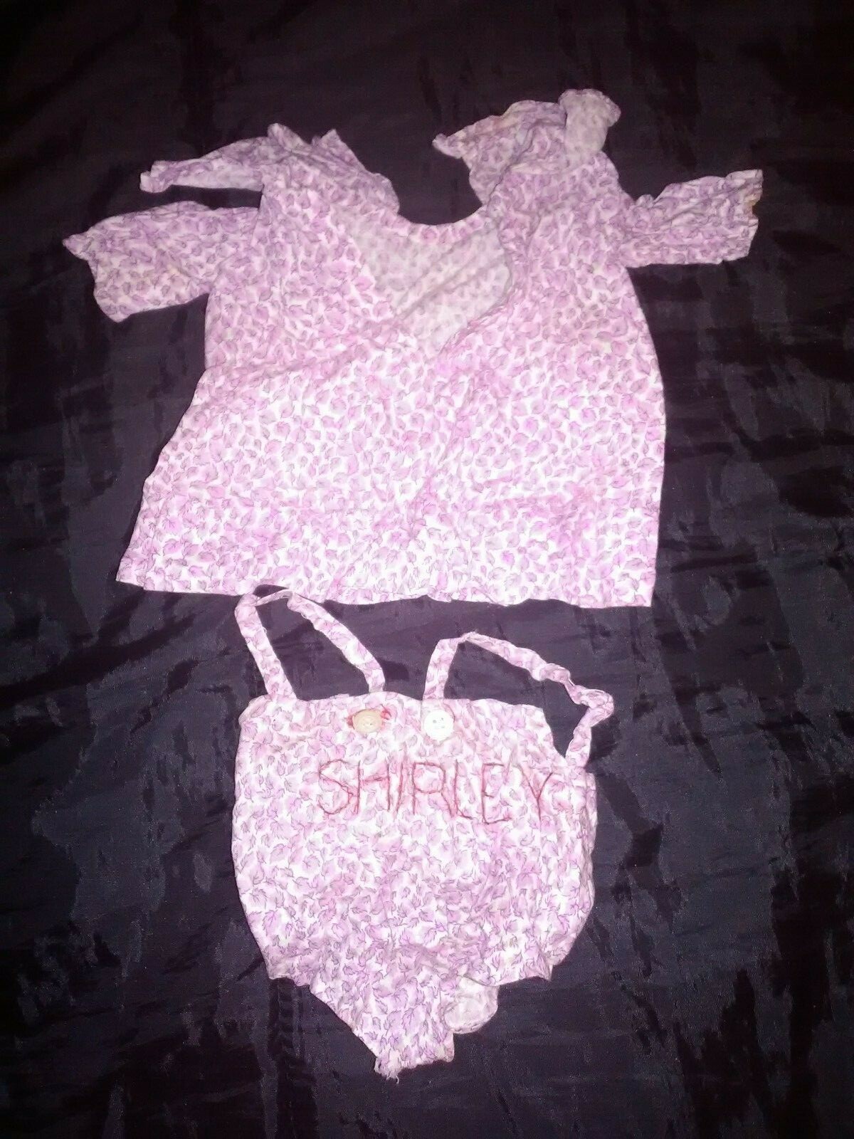 Old Doll Clothes found with 19