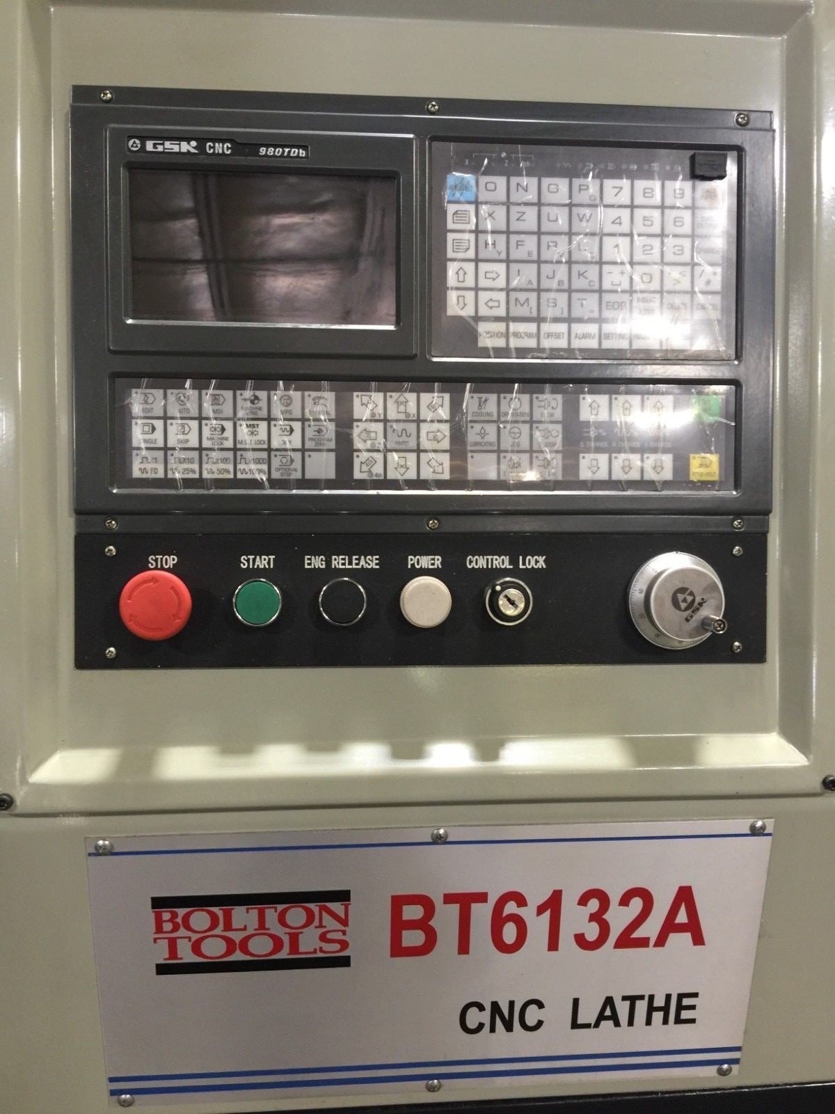 Bolton GSK 980TDb BT6132A CNC Tool Room Lathe Chuck ~ From a School <100 Hours